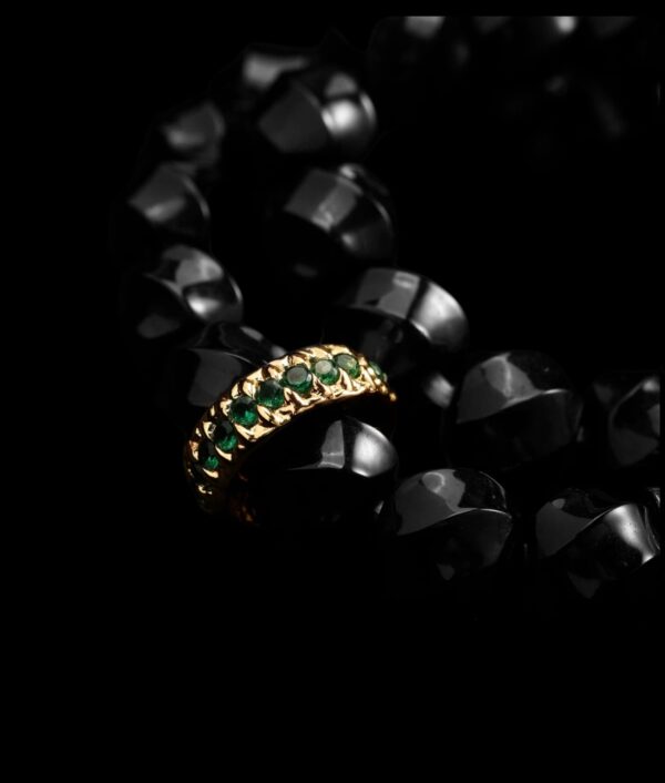 Brazilian Black Agate Bracelet - Image 2