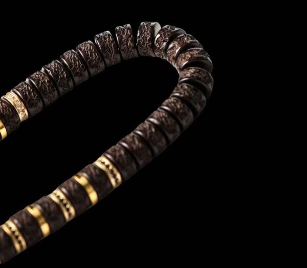 Coconut Shell Disc Bead Bracelet - Image 3