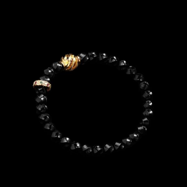 Brazilian Black Agate Bracelet