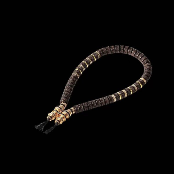 Coconut Shell Disc Bead Bracelet - Image 2