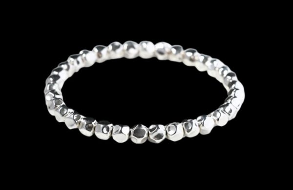 Formless Silver Discs Bracelet