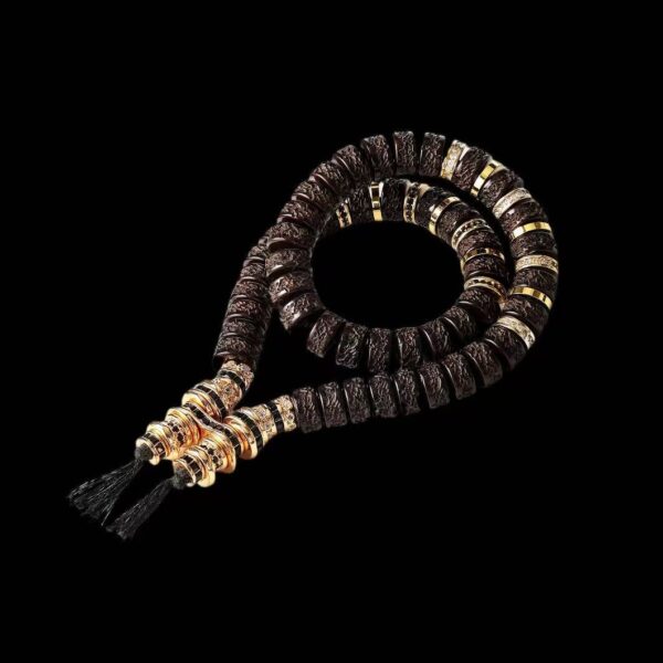Coconut Shell Disc Bead Bracelet