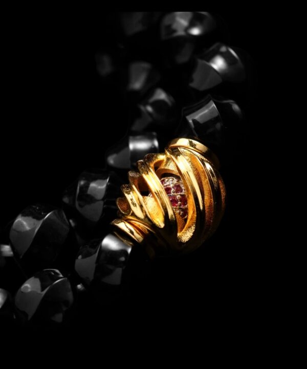 Brazilian Black Agate Bracelet - Image 3