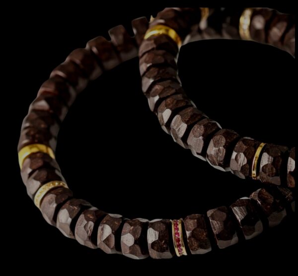 Formless Disc Coconut Shell Mala Bracelet - Image 2