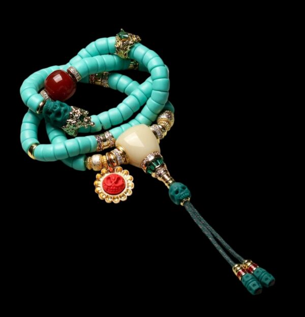 Colored Glass Bracelet - Image 2