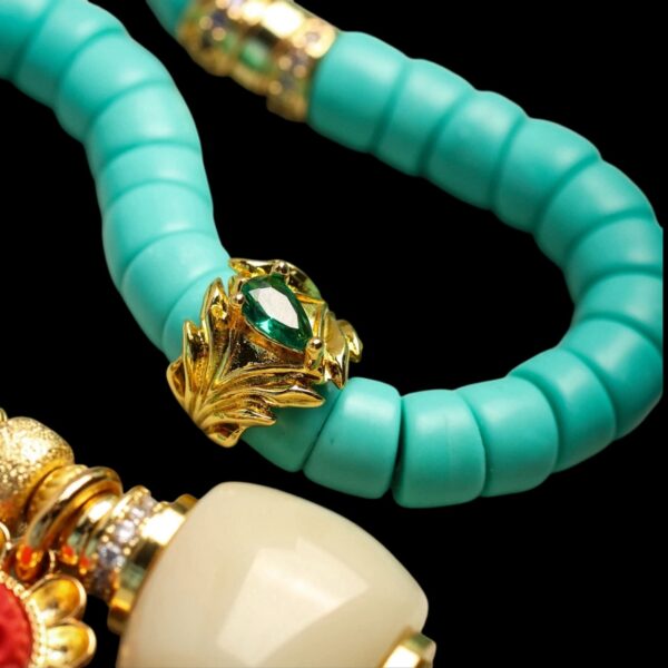 Colored Glass Bracelet - Image 3