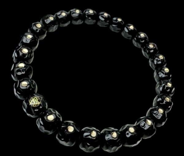 Obsidian Coconut Pedicle Bracelet - Image 3
