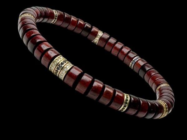 Crimson Sandalwood Bracelet