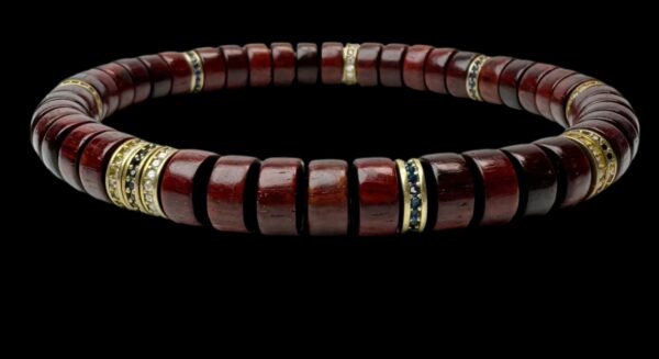 Crimson Sandalwood Bracelet - Image 2