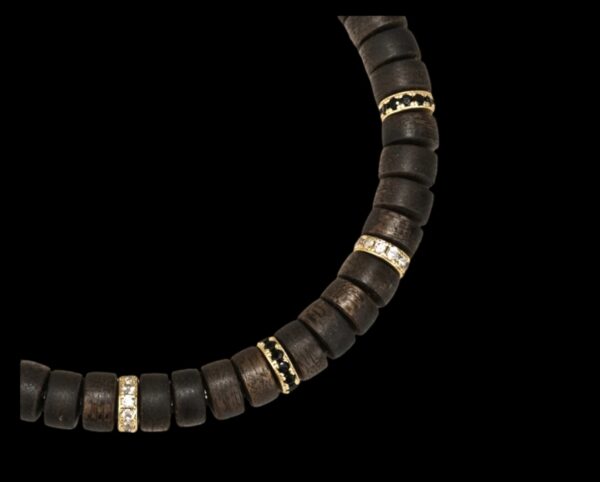 Divine Agarwood Discs Bracelet - Image 3