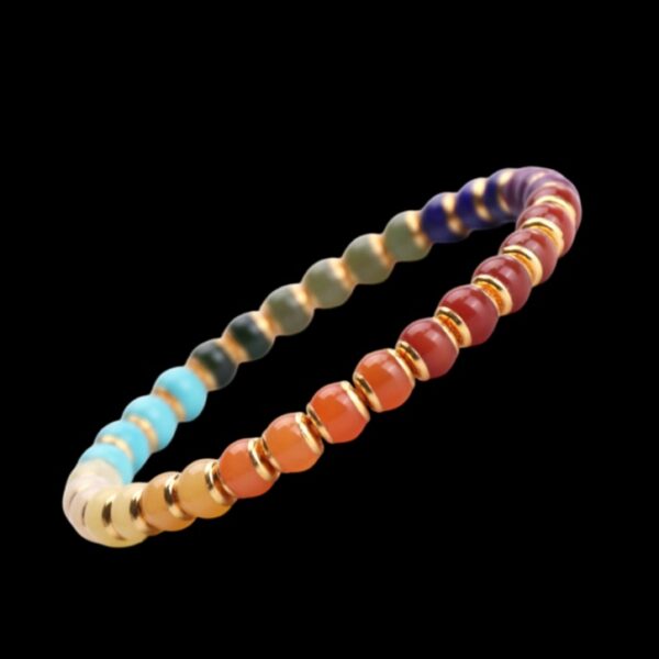 Rainbow Gemstone Bracelet - Image 3