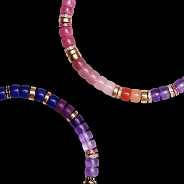 24K Gold Rainbow Bracelet - Image 2