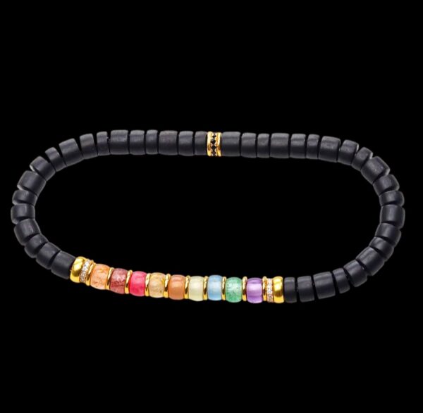 Ebony Rainbow Bracelet - Image 2