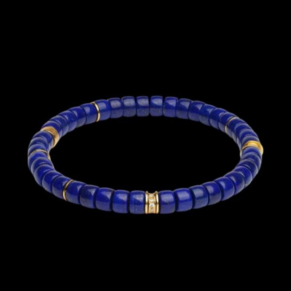 Afghan Lapis Lazuli Bracelet - Image 2